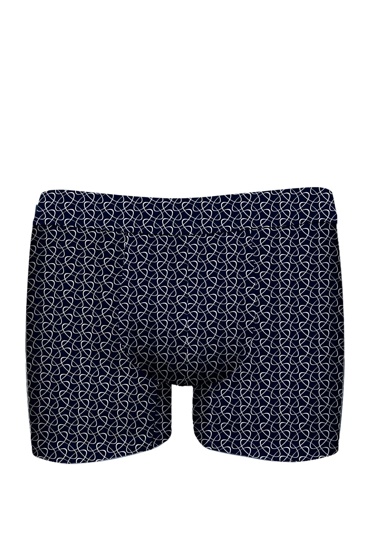 JOHN FRANK URBAN COUTURE MODAL BOXER LACİVERT