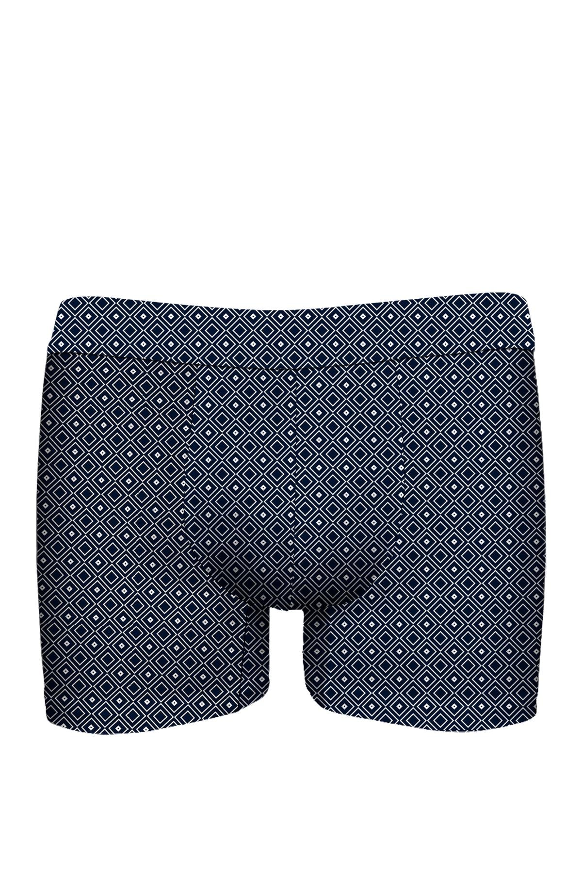 JOHN FRANK URBAN COUTURE MODAL BOXER LACİVERT