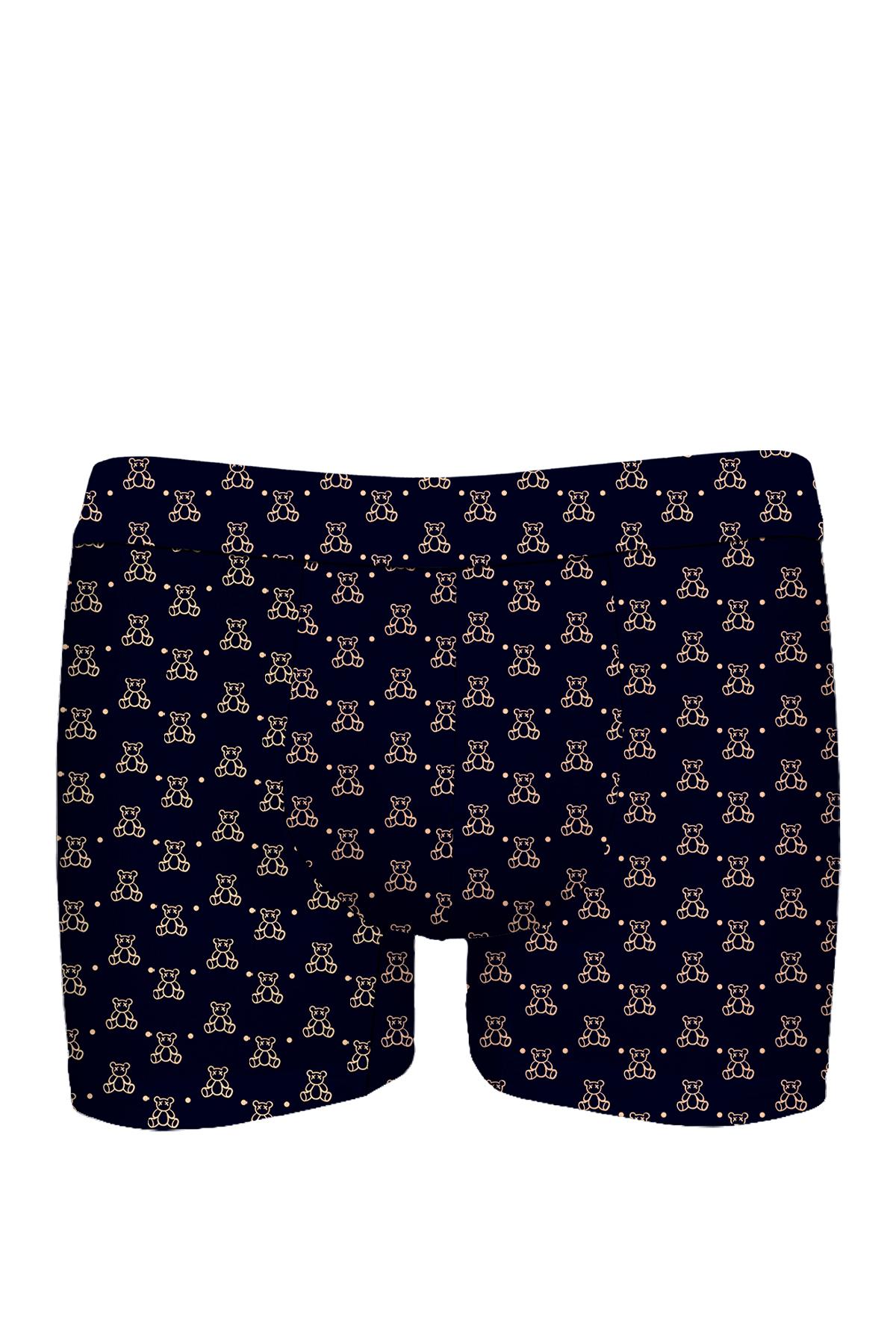 JOHN FRANK URBAN COUTURE MODAL BOXER LACİVERT