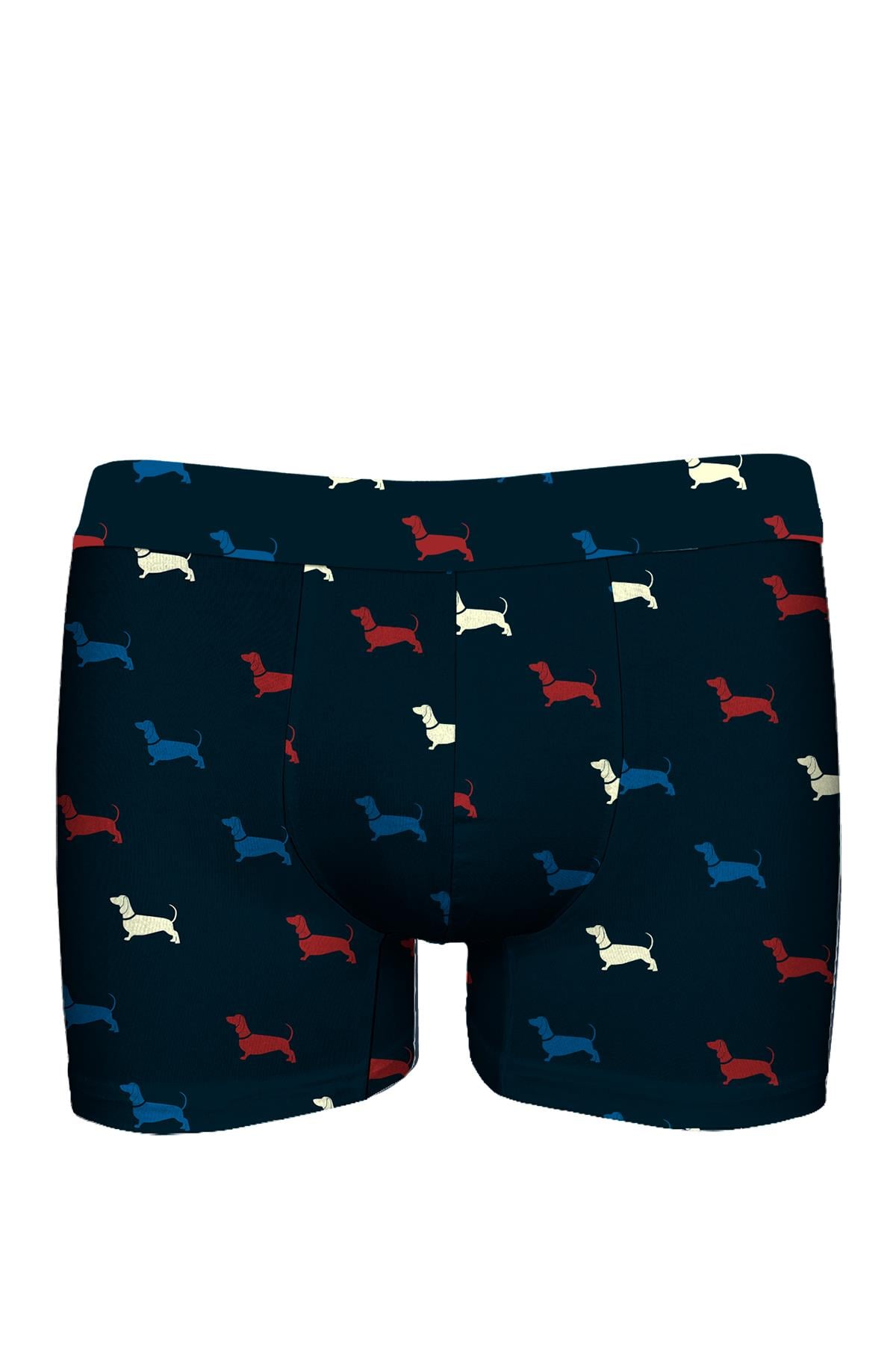 JOHN FRANK URBAN COUTURE MODAL BOXER LACİVERT