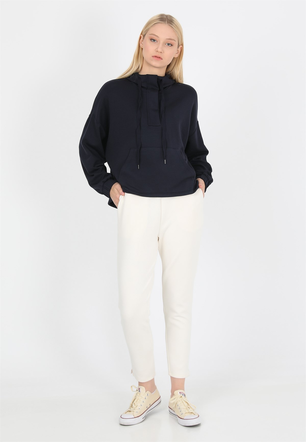 JOHN FRANK WOMAN SPORTS&LOUNGEWEAR JOGGING EKRU