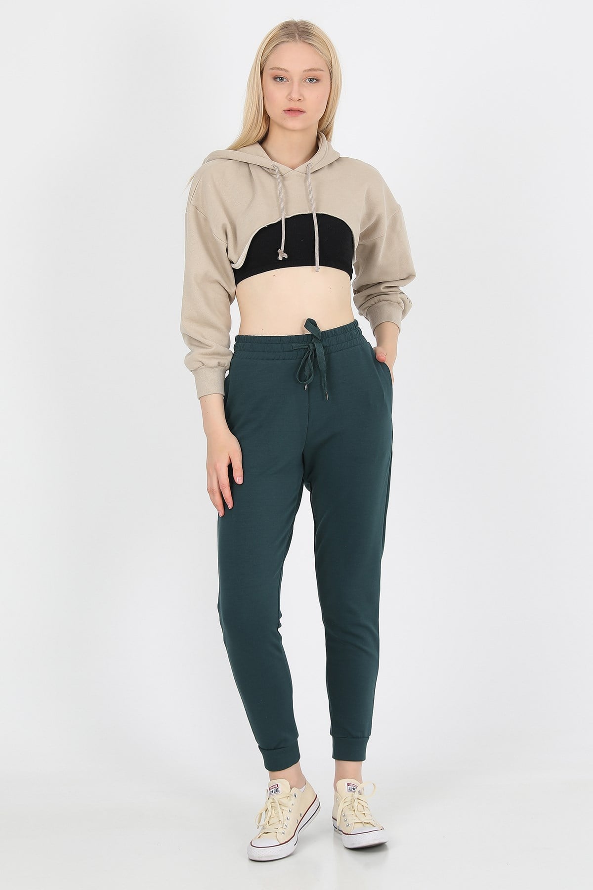 JOHN FRANK WOMAN SPORTS&LOUNGEWEAR JOGGING PETROL