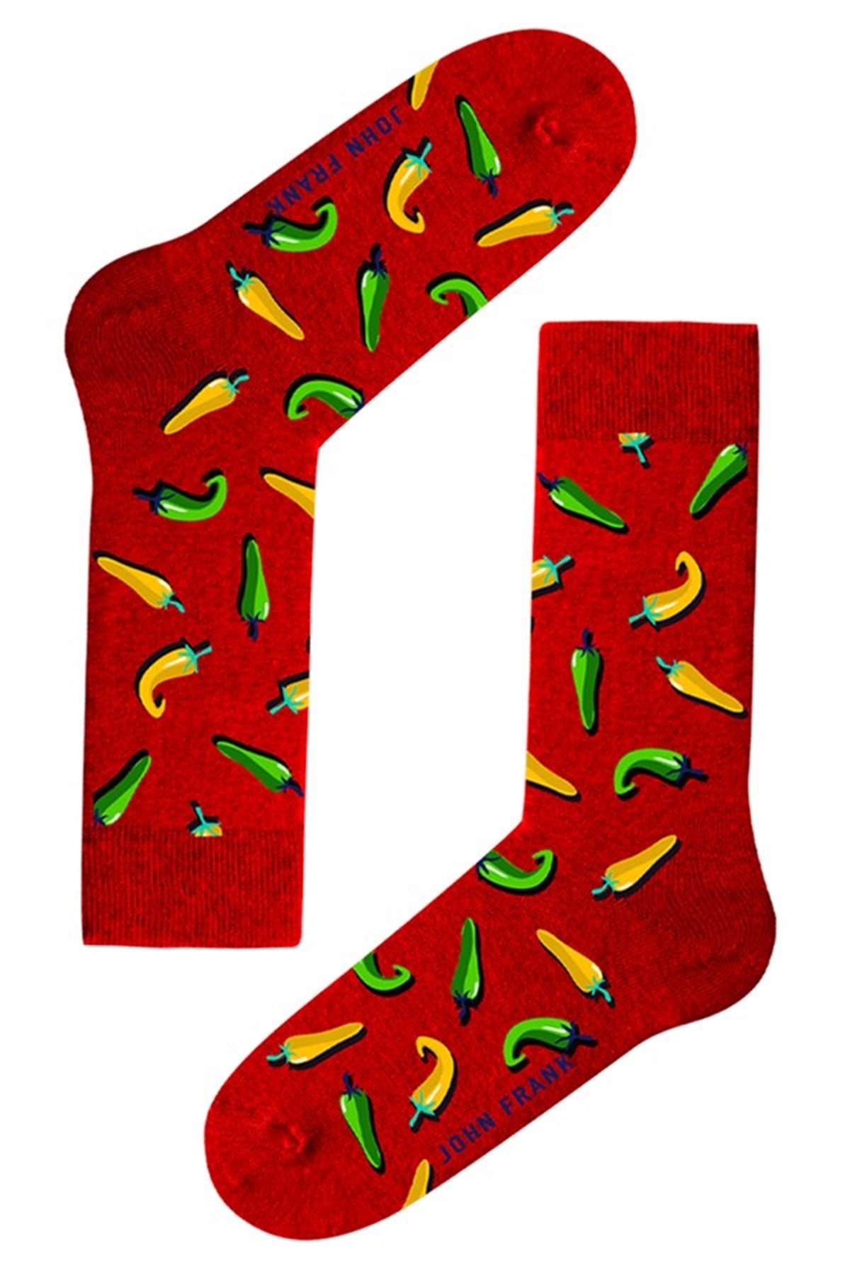 JOHN FRANK WOMEN FUN SOCKS UZUN ÇORAP MULTICOLOR