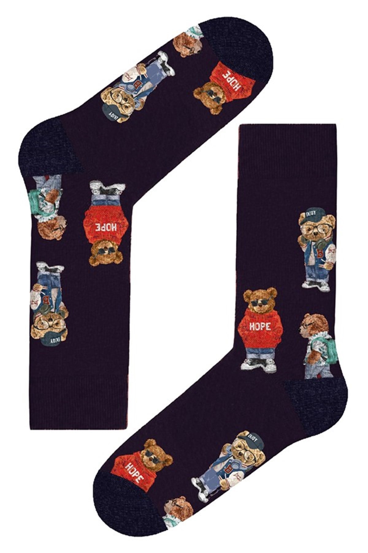 JOHN FRANK WOMEN FUN SOCKS UZUN ÇORAP MULTICOLOR