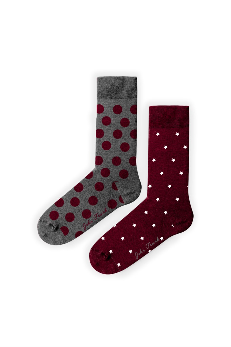 JOHN FRANK W İKİLİ UZUN ÇORAP MULTICOLOR