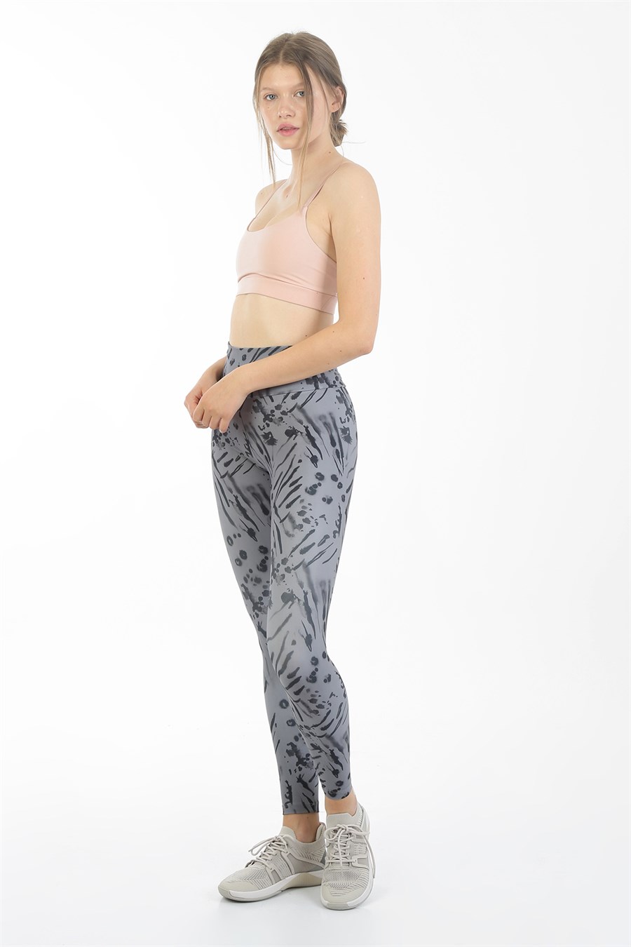 JOHN FRANK WOMEN LEGGING GRİ