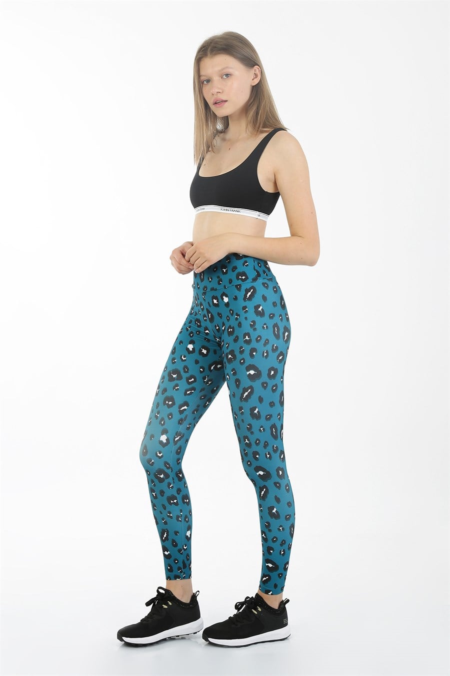 JOHN FRANK WOMEN LEGGING PETROL