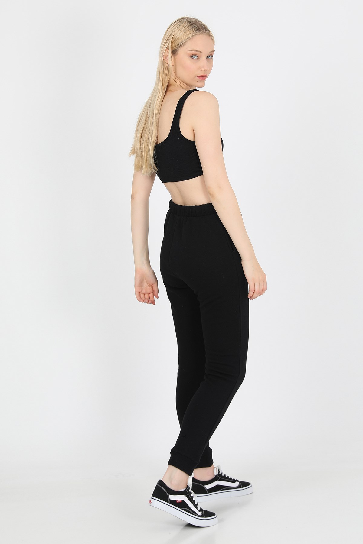 JOHN FRANK WOMAN SPORTS&LOUNGEWEAR JOGGING SİYAH
