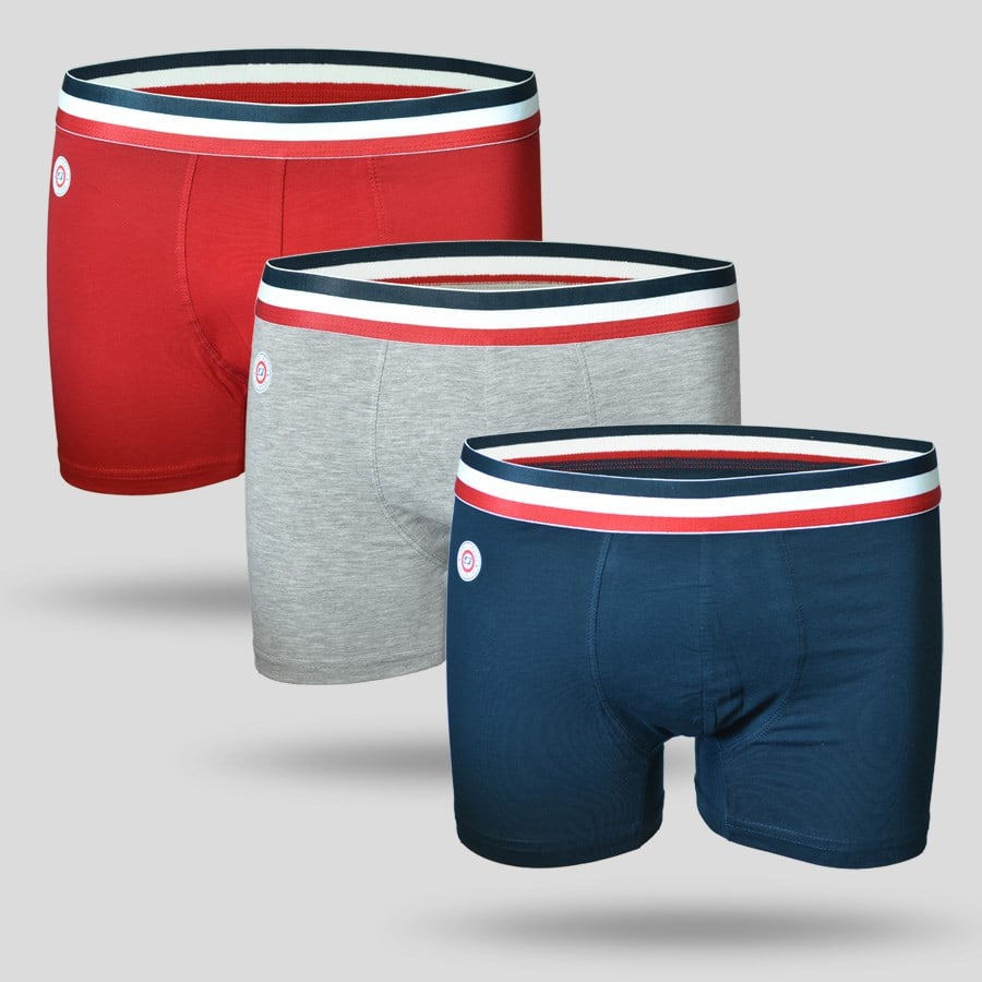 Üçlü Marın John Frank Erkek Boxer (JF3BM01-L)