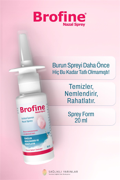Brofine Nazal Burun Spreyi 20 ML