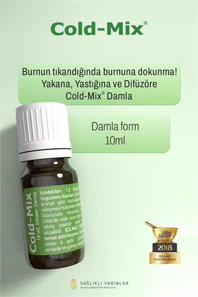 Cold Mix Inhaler Damla 10 Ml
