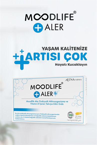 Moodlife Aler Probiyotik Destek 30 Kapsül