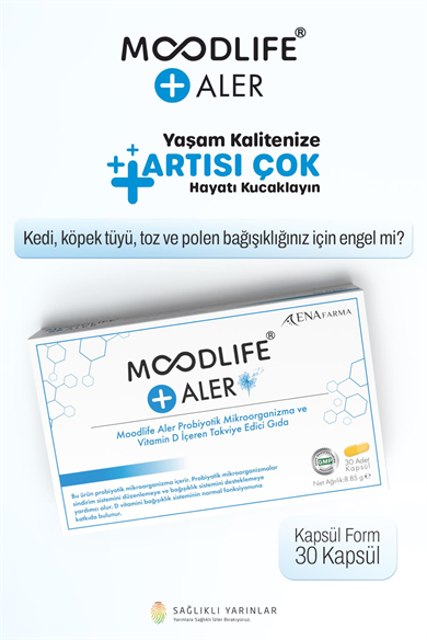Moodlife Aler Probiyotik Destek 30 Kapsül