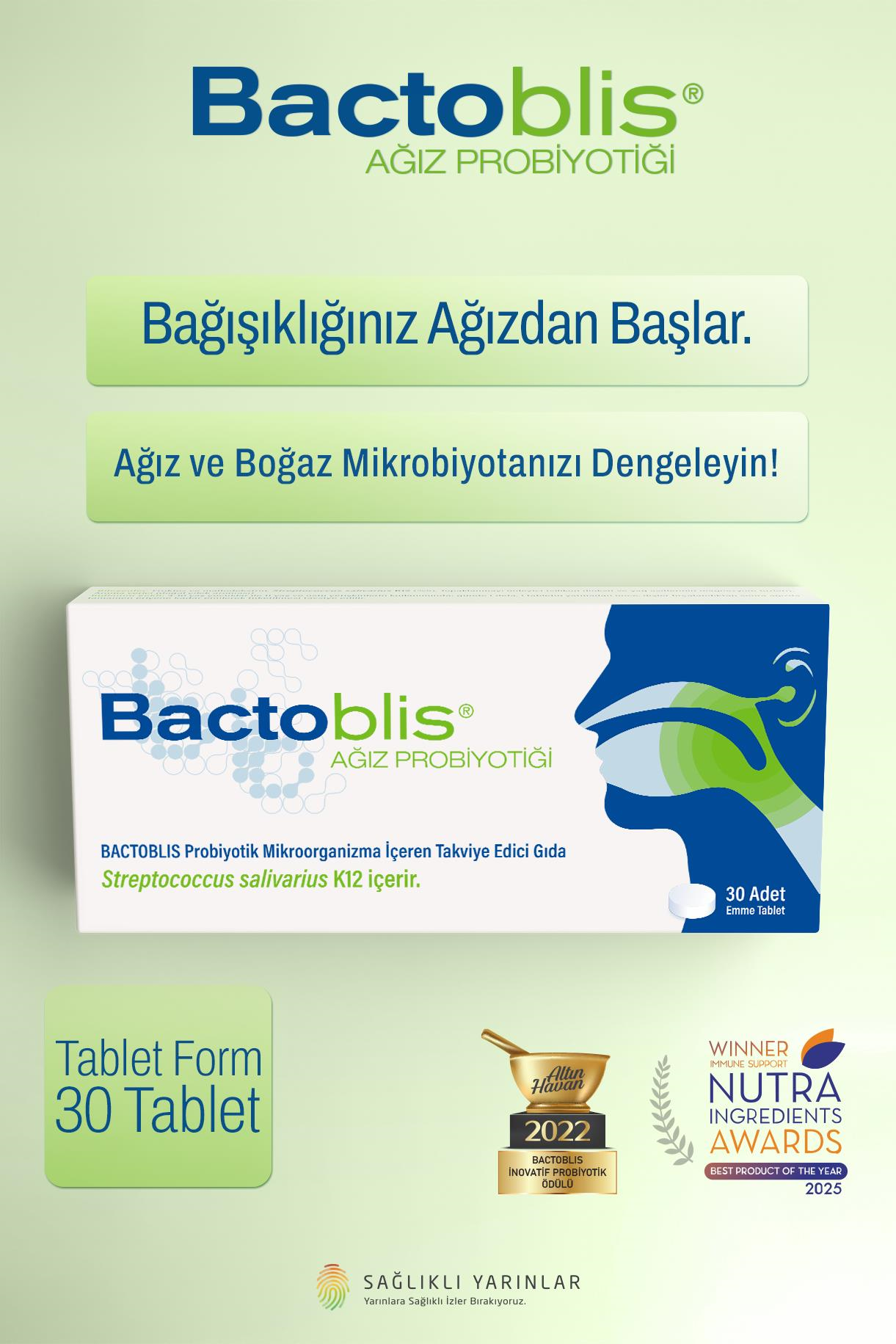 Bactoblis Oral Probiyotik 30 Tb