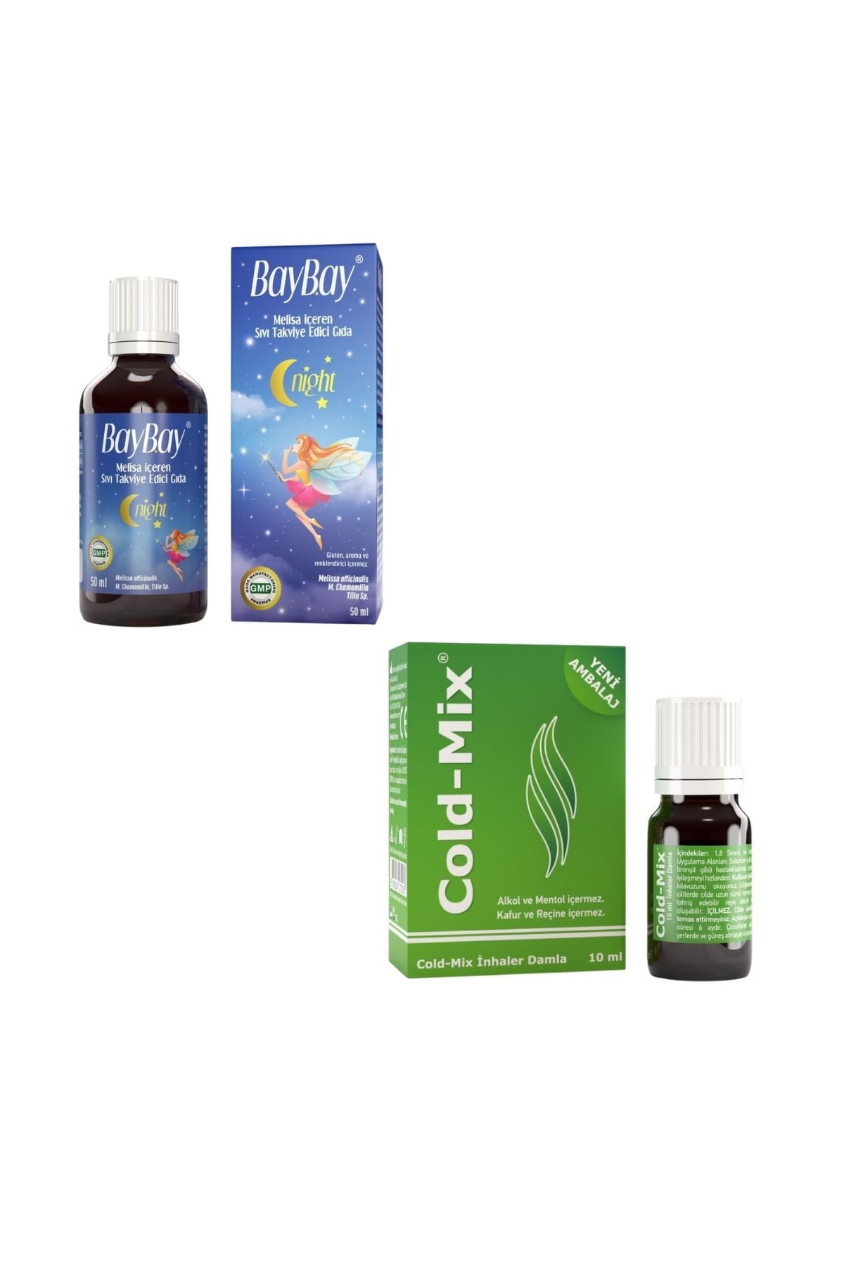 Cold mix 10 ML + Baybay Uyku Problemi Olan Çocuklar Için Damla 50 ml