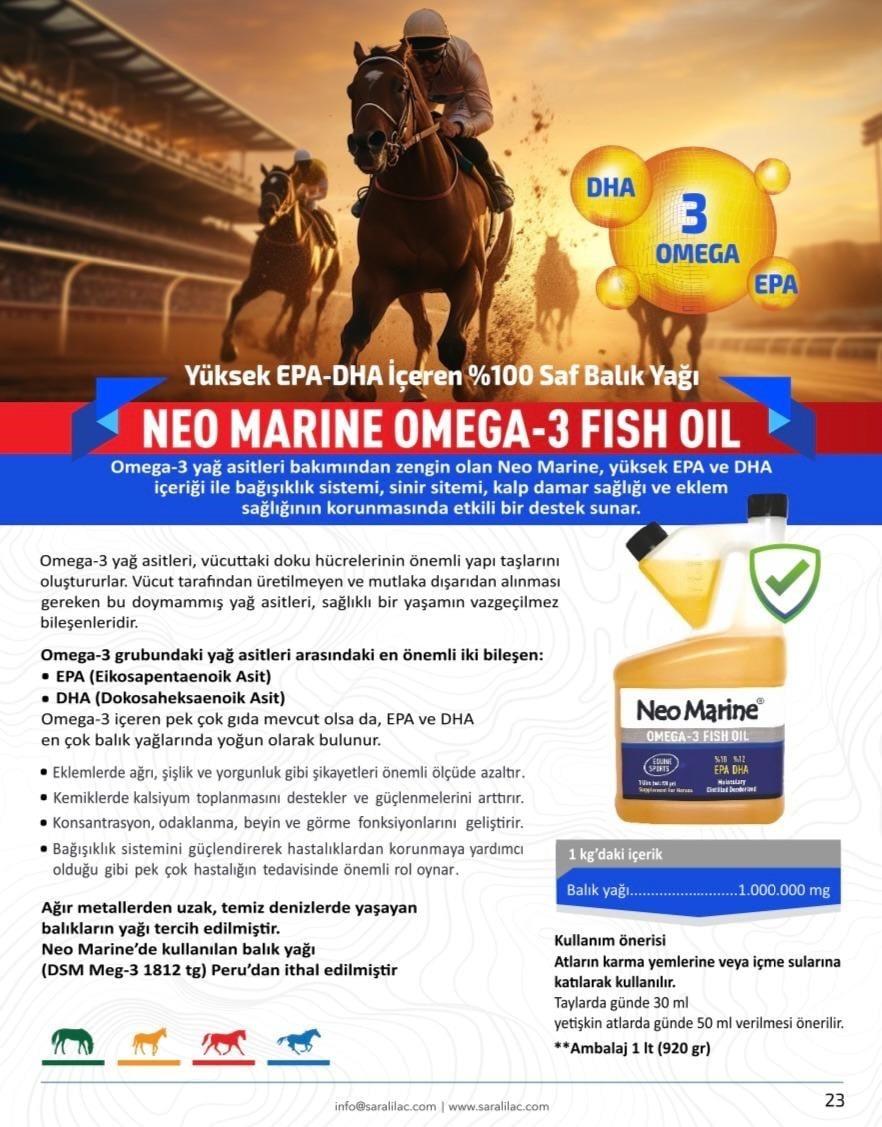 NEO MARINE OMEGA -3 FISH OIL 1000 ML