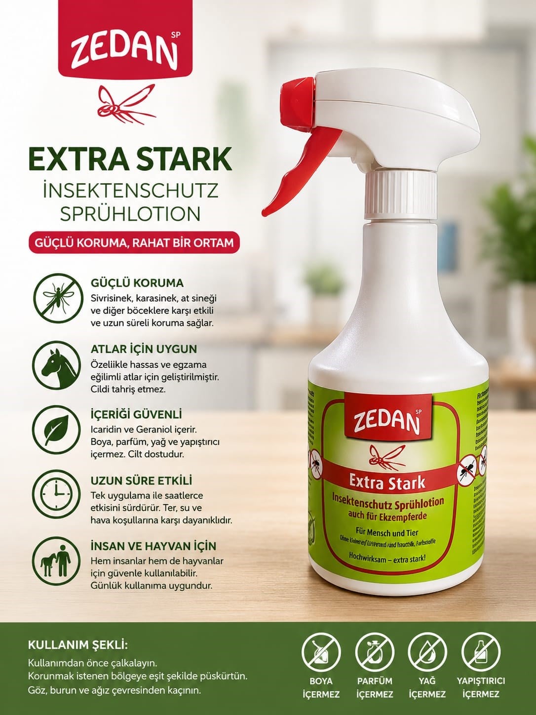 ZEDAN EXTRA STARK SİNEK 500 ML