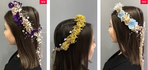 2026 Kuru Çiçekli Taç Trendleri: Doğal ve Bohem Gelin Aksesuarları