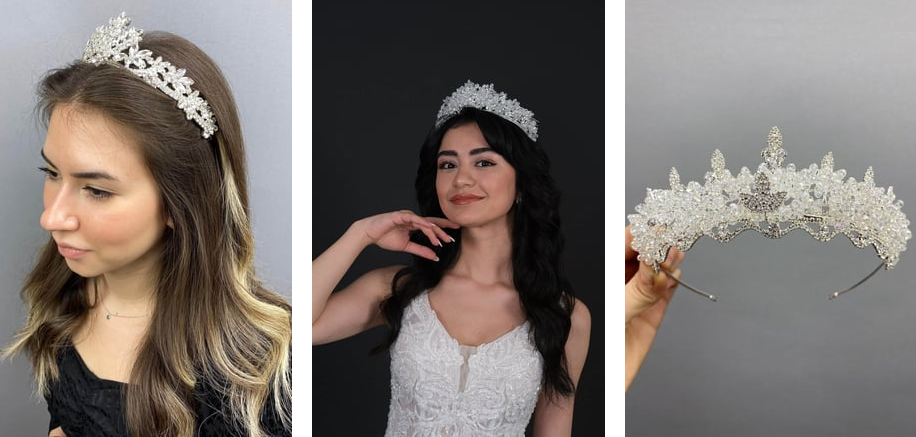 2026 Trend Kristal Taşlı Taç Tasarımları ve Fiyatları