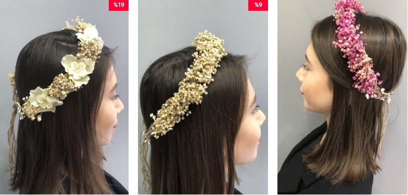Kuru Çiçekli Gelin Tacı Nasıl Seçilir? Saç Modeline Uygun Taç Rehberi