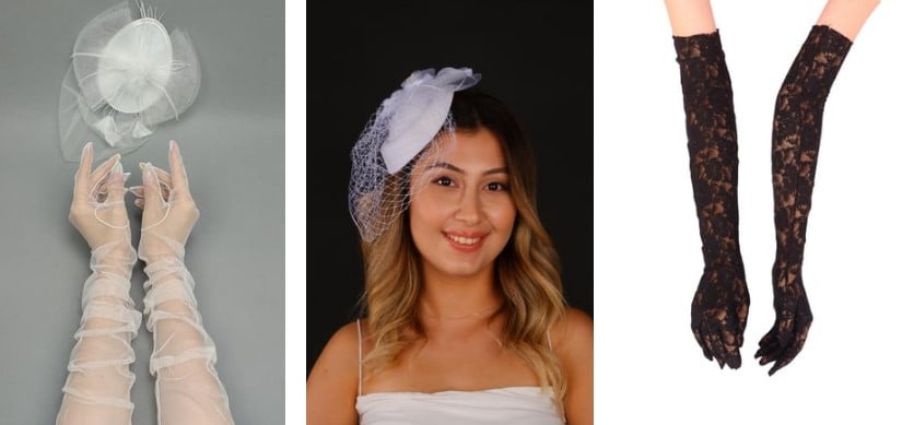 Nikah Şapkası Nasıl Seçilir? Gelinliğe Uygun Şapka ve Eldiven Kombinleri