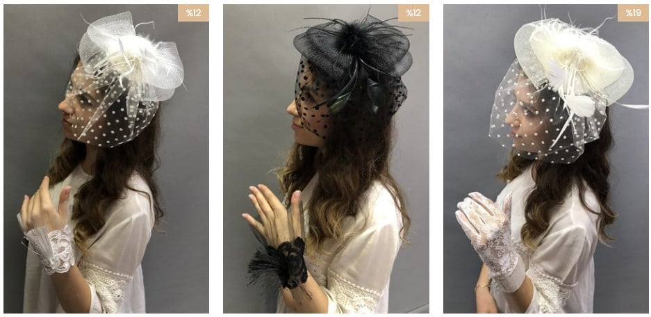 Nikah Şapkası Ve Eldiven Modellerimiz Yenilendi