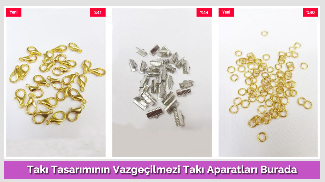 Takı Tasarımının Vazgeçilmezi Takı Aparatları Burada