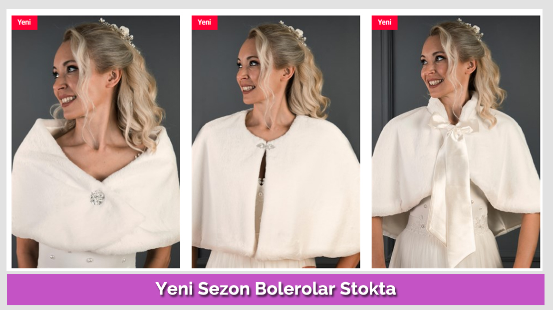 Yeni Sezon Bolerolar Stokta