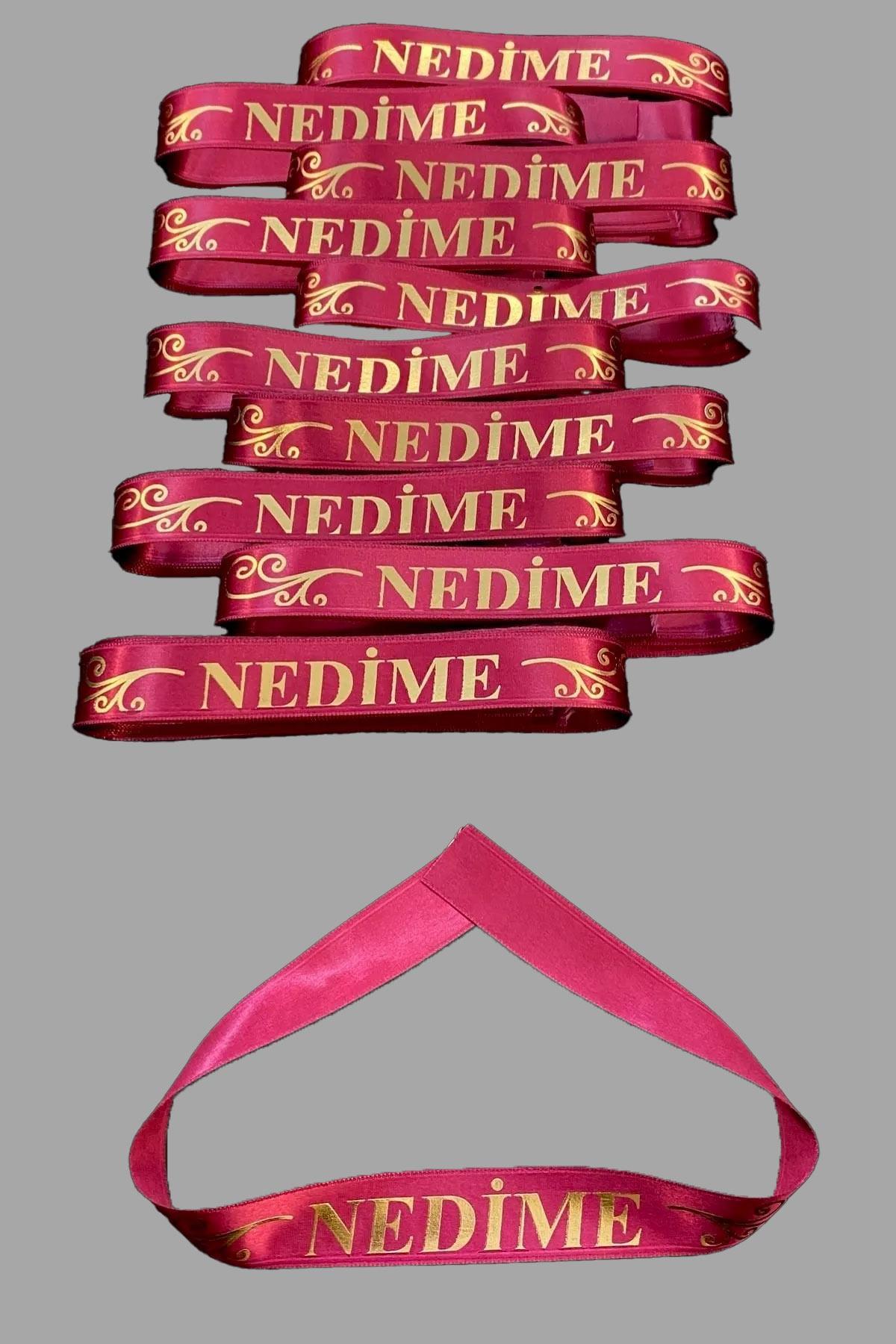 Bordo Nedime Kurdelesi Dügün Kına Gecesi Nedime Kolluğu