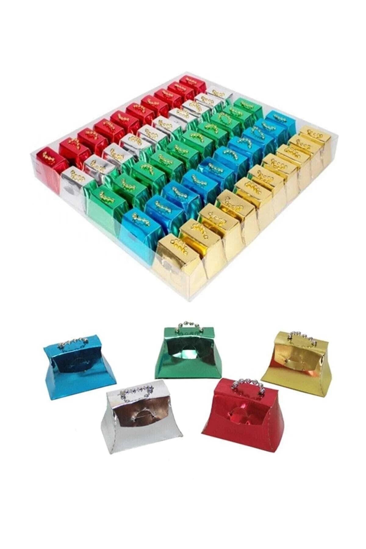 Çantalı Dağıtmalık Hediyelik Paket Kına Kına 50 Adet