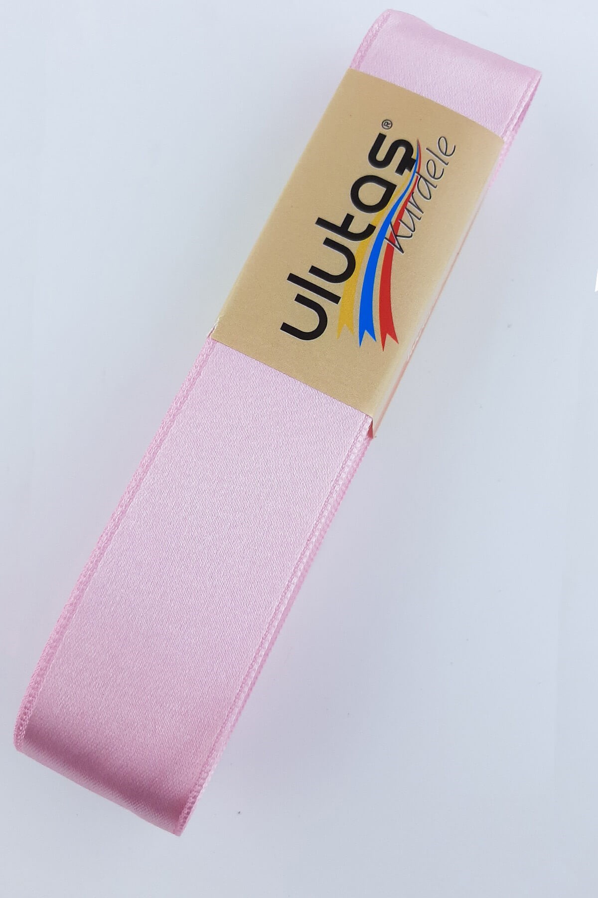 Açık Bebe Pembe Saten Kurdele 3 cm 10 mt