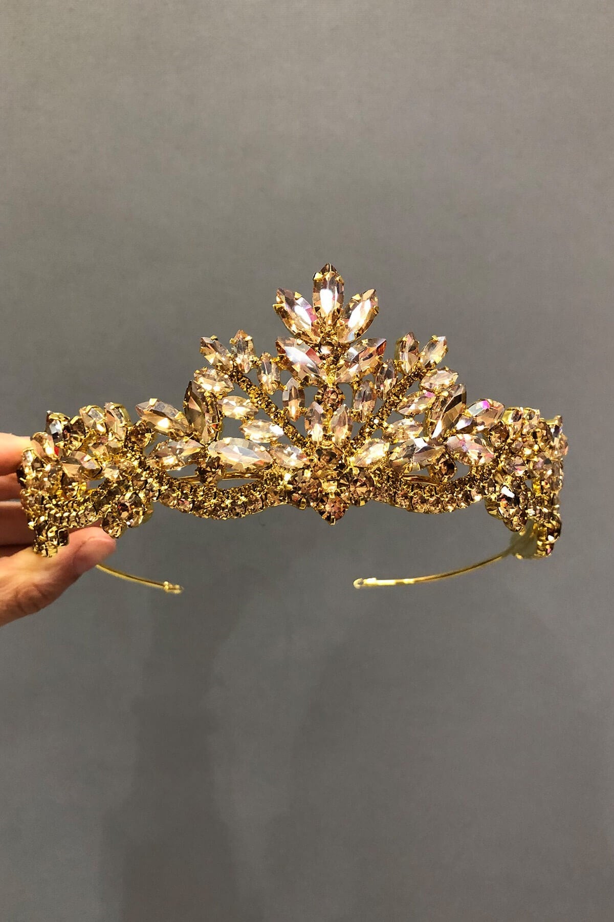 Bal Rengi Gelin Kına Tacı