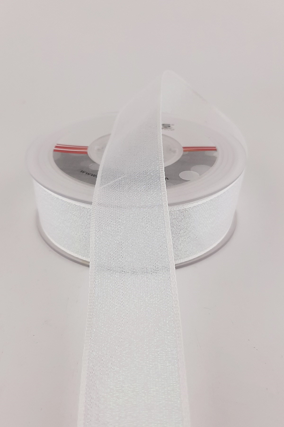 Beyaz Sedef Kurdele 2.5 Cm 20 mt