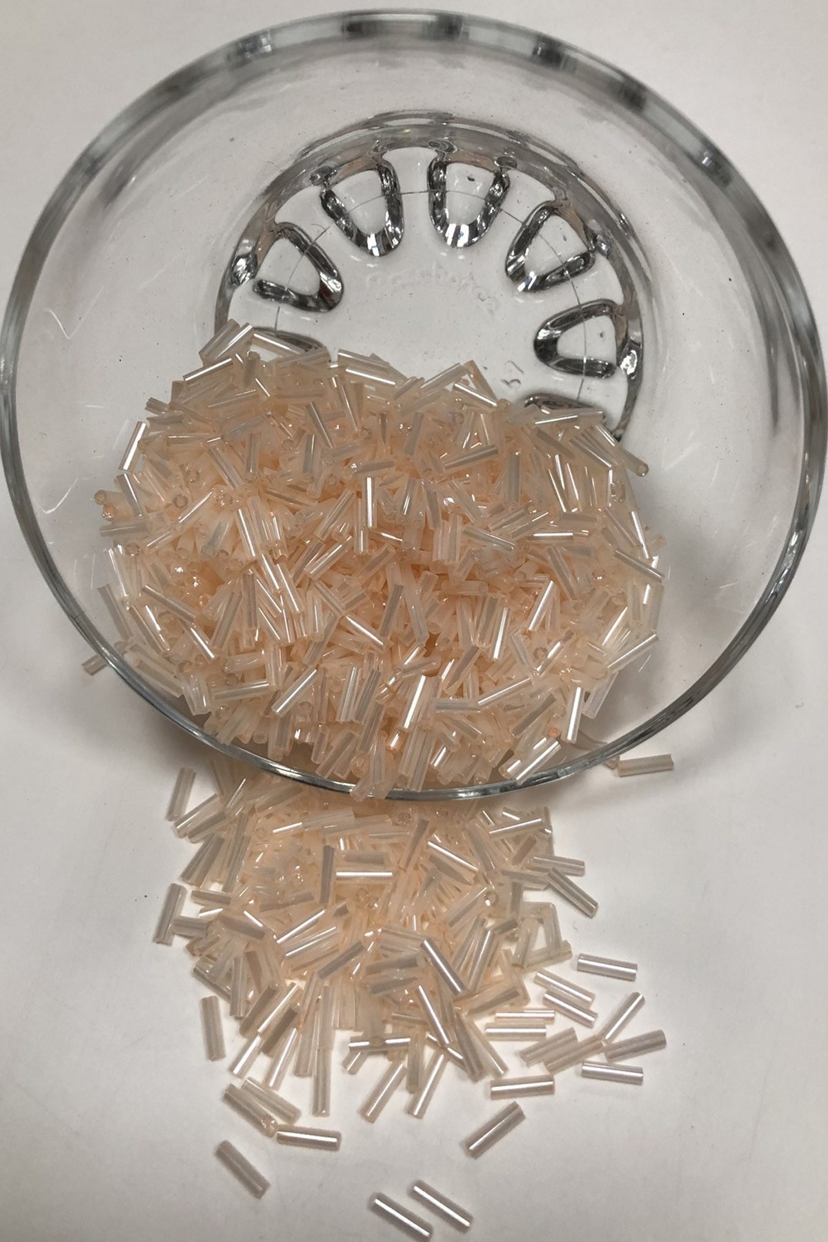 Boru Boncuk Somon Rengi 5 mm