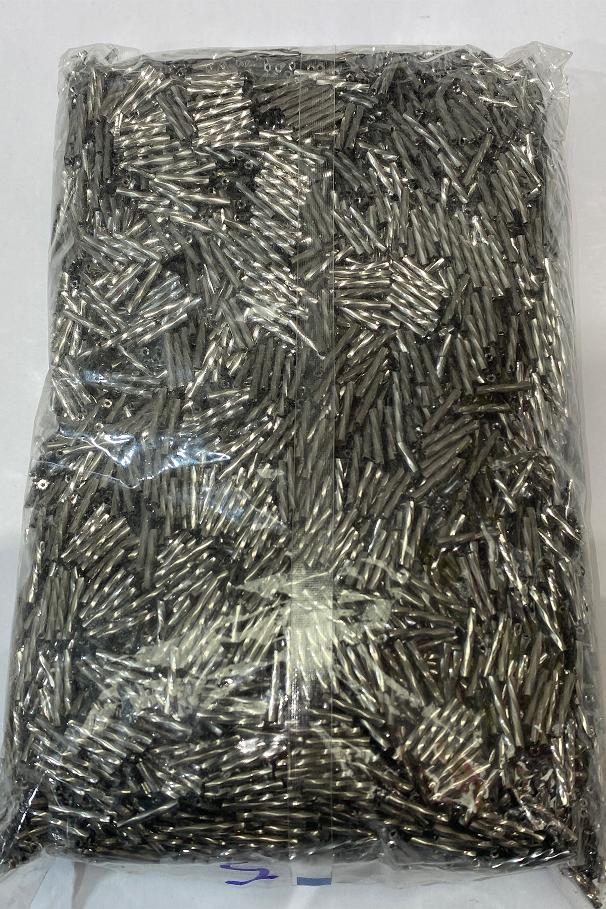Burgulu Uzun Boru Boncuk 500 gr