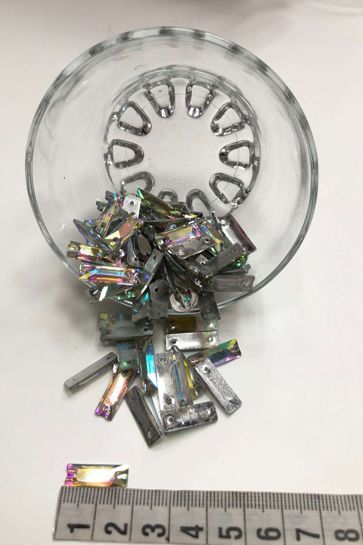 Dikdörtgen Plastik Dikme Taş Janjanlı (20 gr)