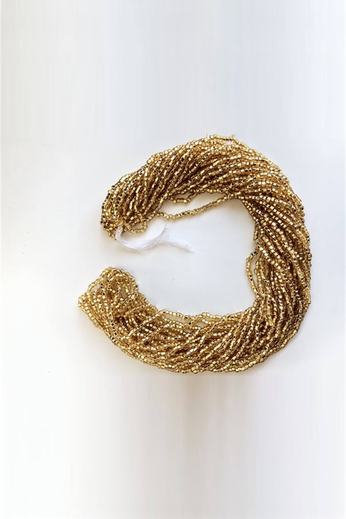 Dizi Kum Boncuk 2 mm Altın Rengi