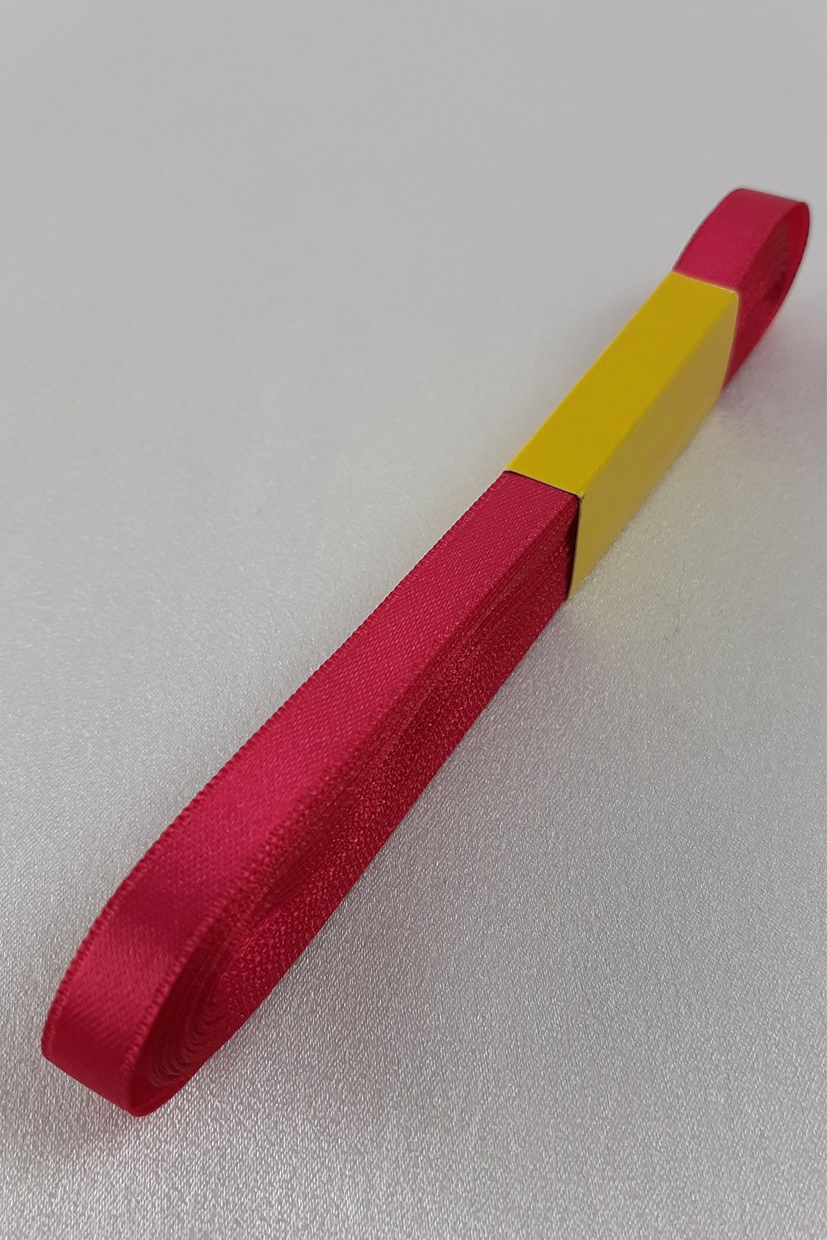 Fuşya Saten Kurdele 1cm