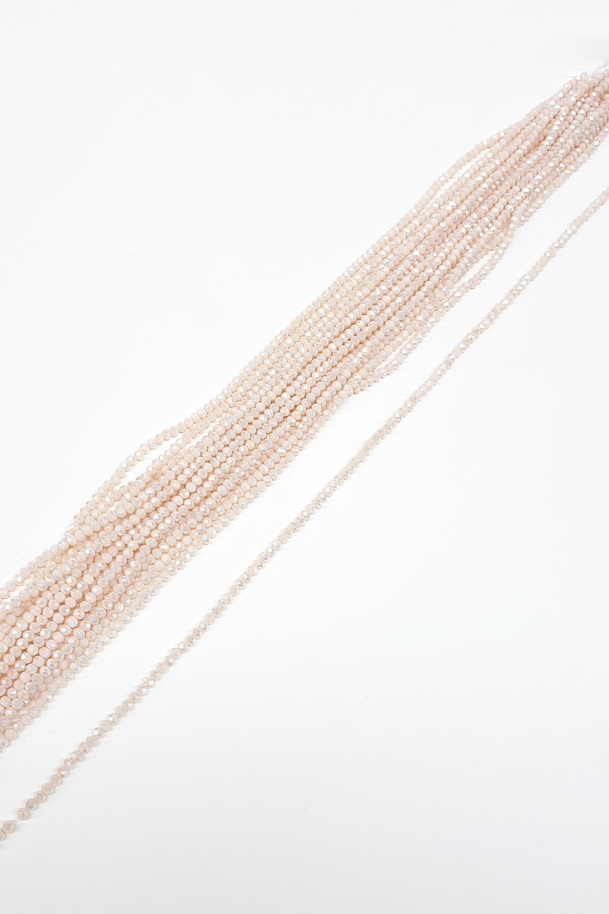 Kaplama Krem Kristal Boncuk 4 Mm