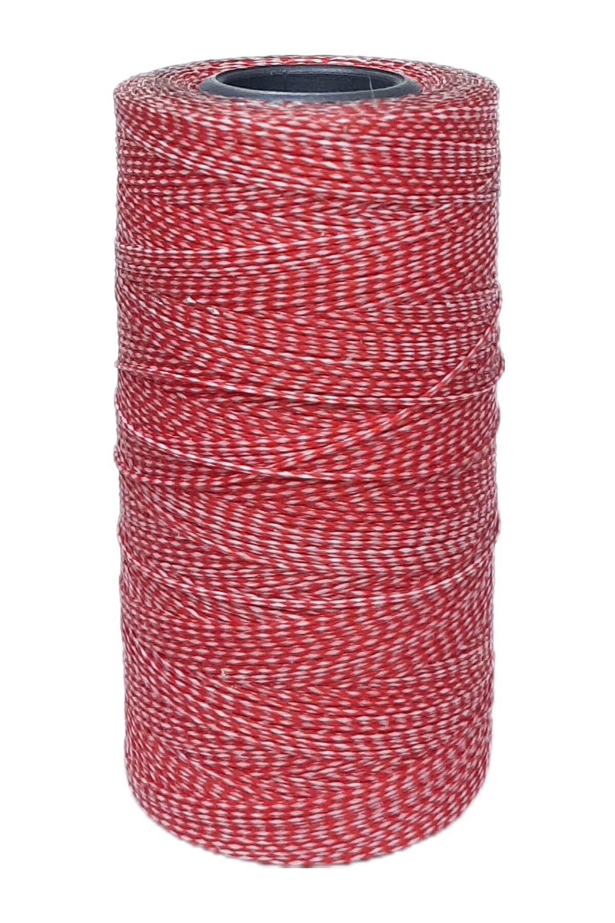 Kırmızı Beyazlı Mumlu İplik 10 mt