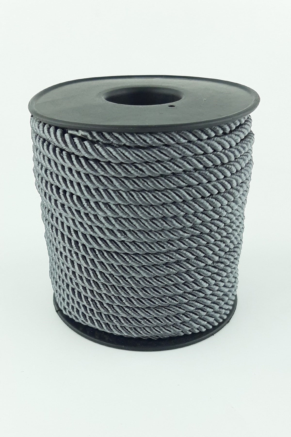 Koyu Gri Kordonİp 3 mm 25 mt