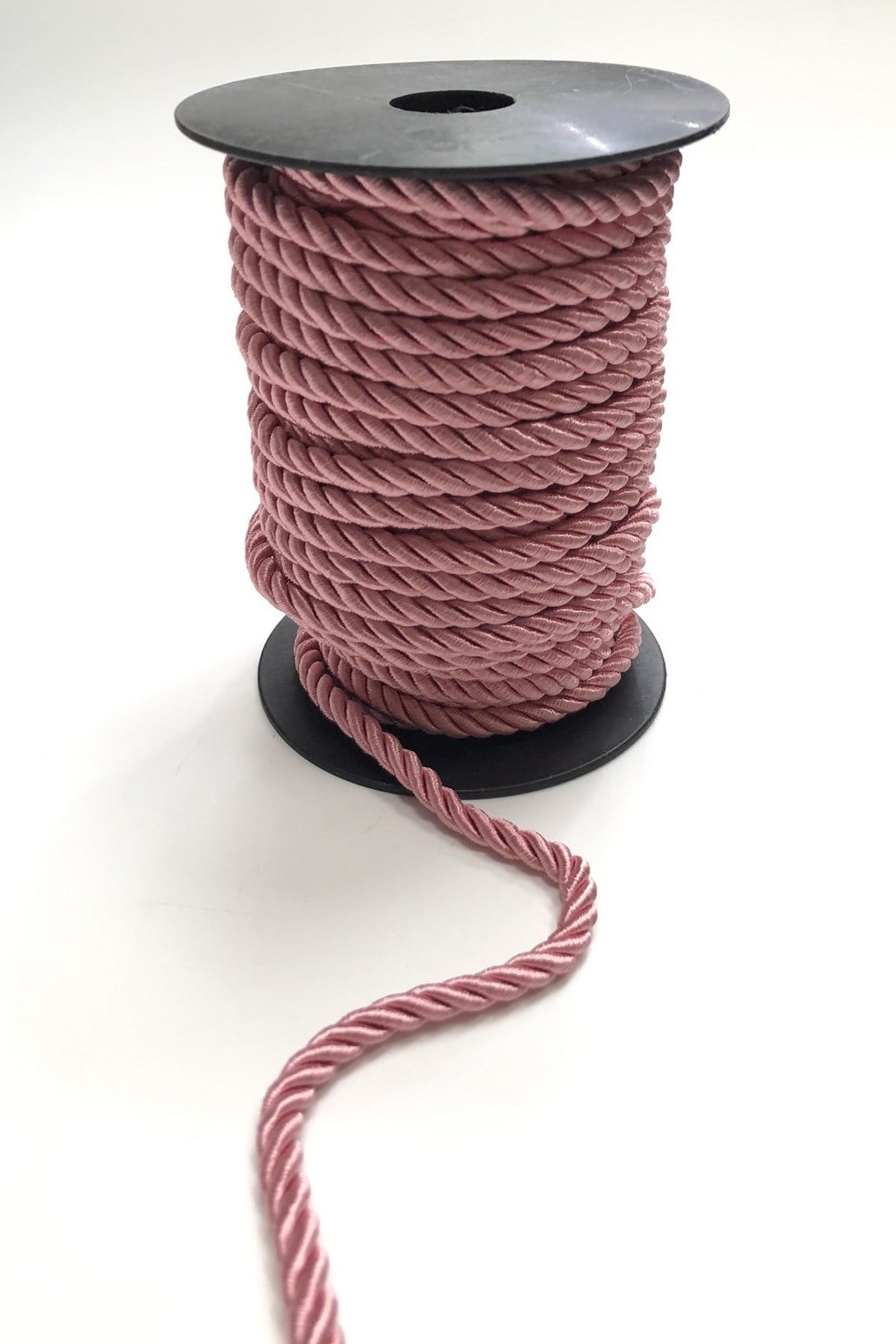 Koyu Pudra Kordon İp 6 mm  1 mt
