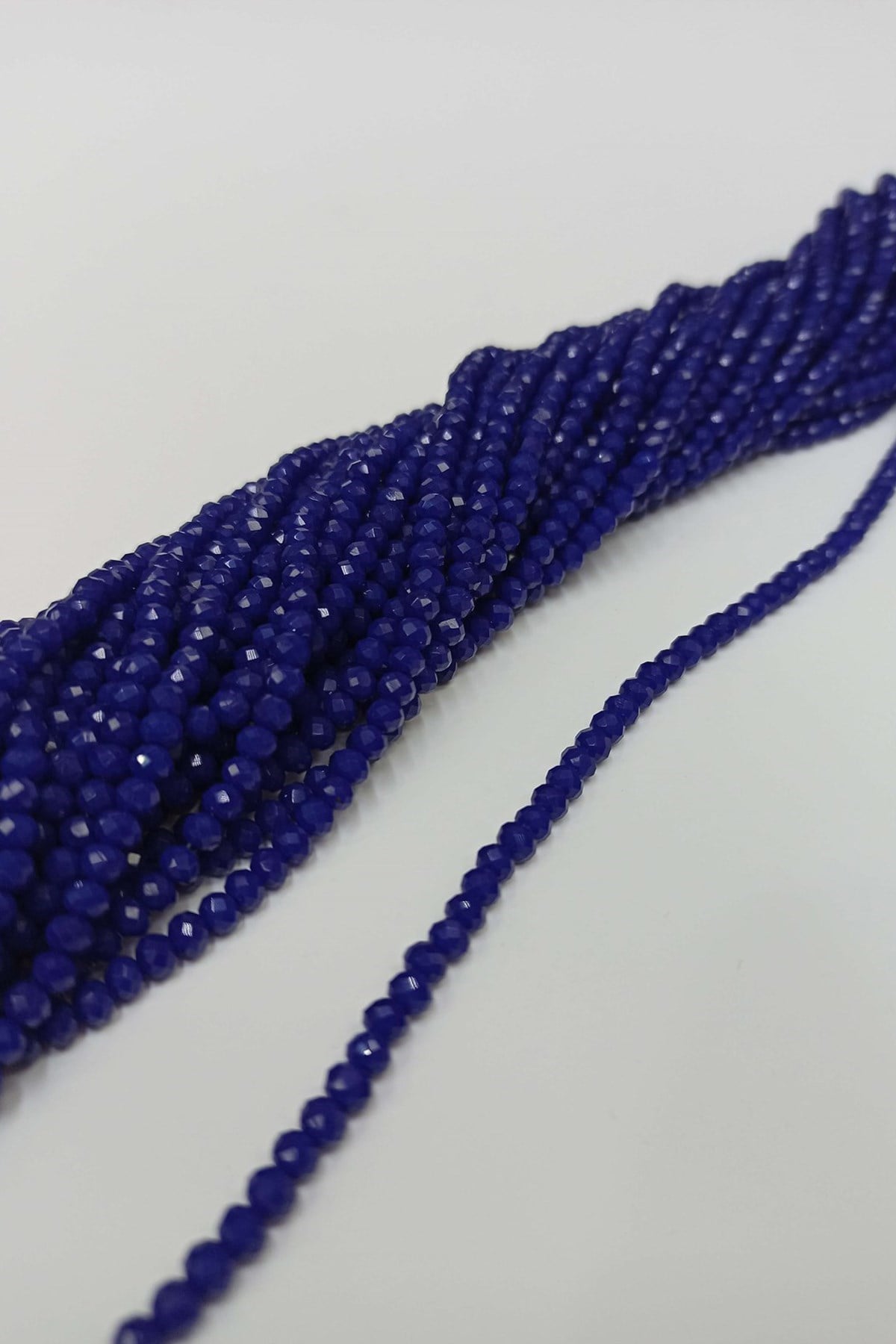 Lacivert Kristal Boncuk 4 mm