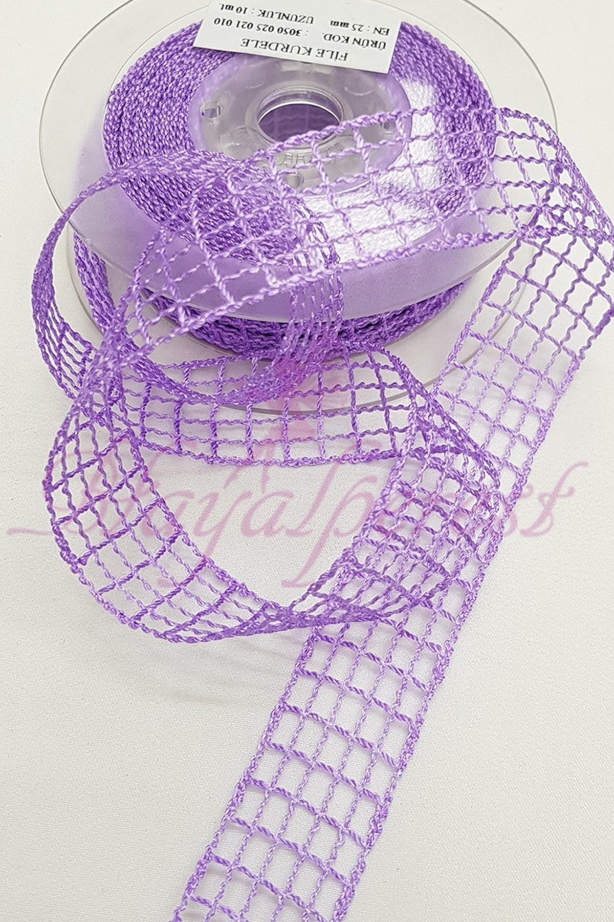 Lila File Kurdele 2,5Cm