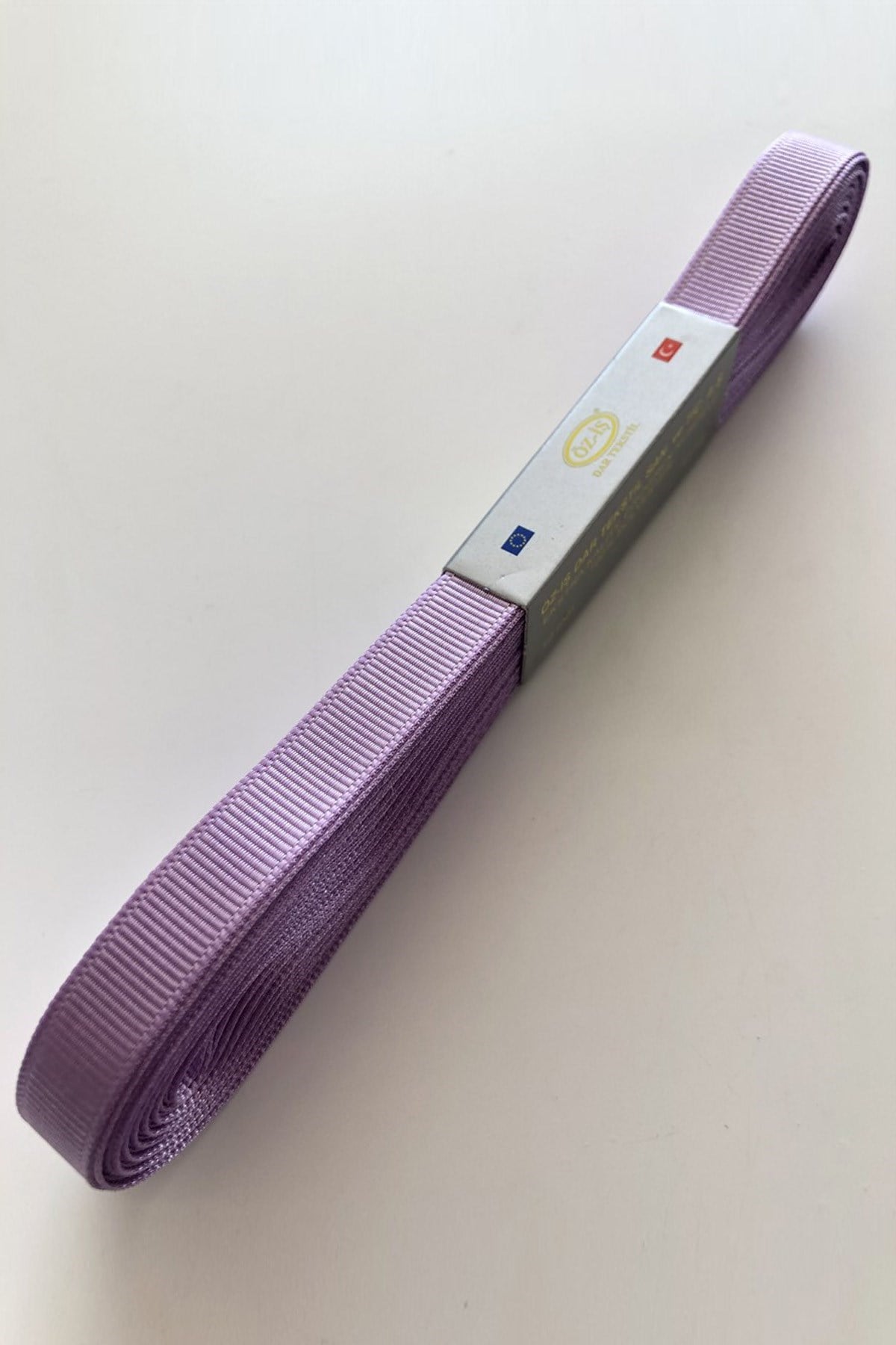 Lila Grogren Kurdele 1 cm 10 mt