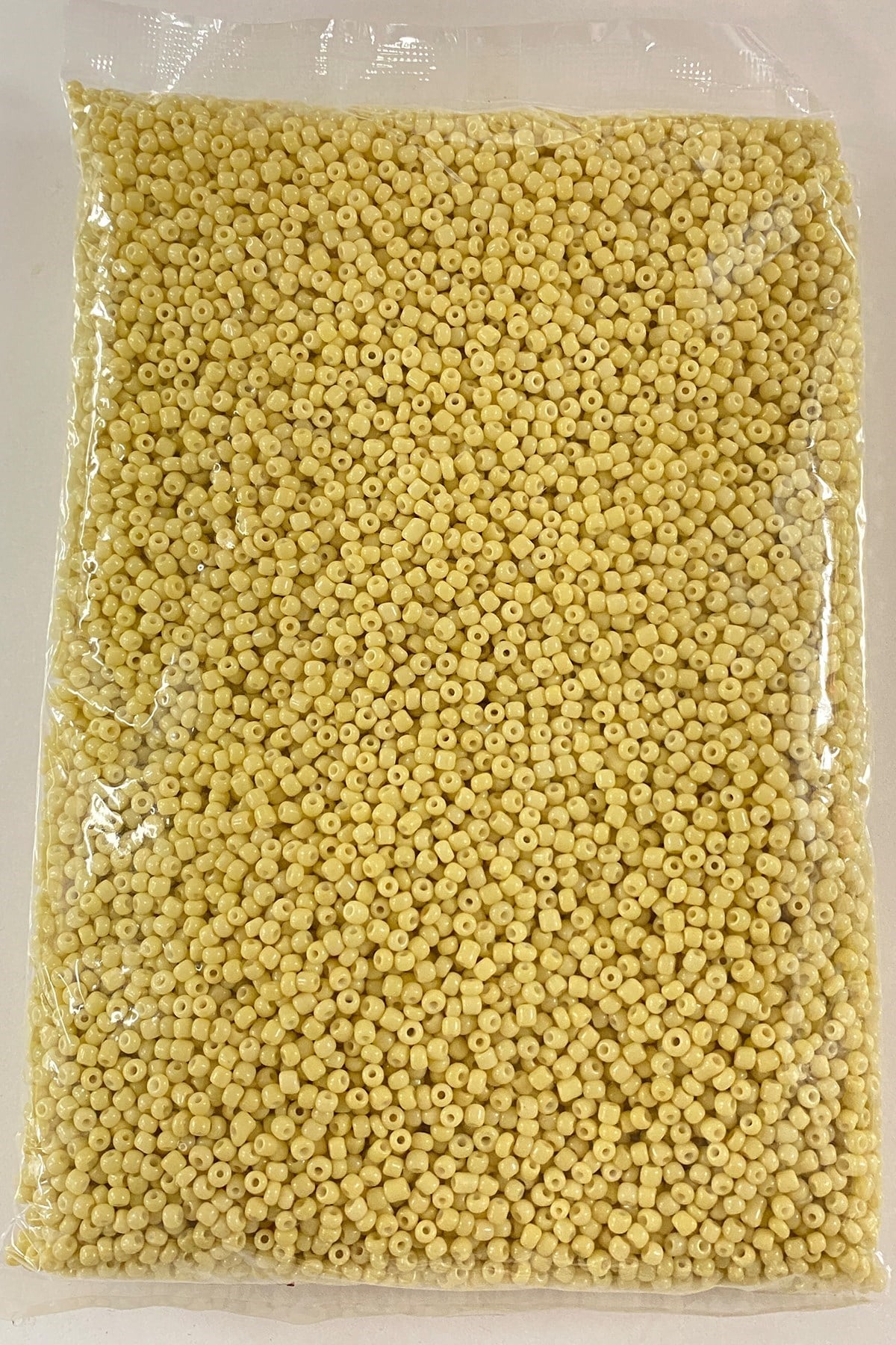 Mat Sarı Kum Boncuk 3 mm 500 gr