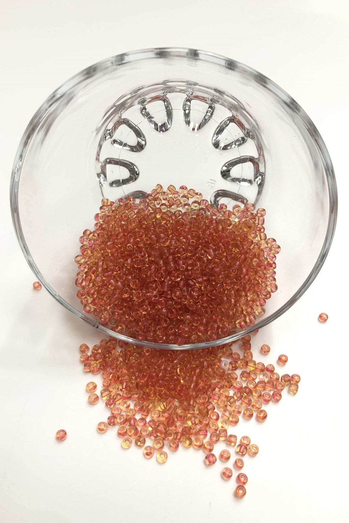 Nar Çieçeği Kum Boncuk Orta Boy 3 mm 50 gr