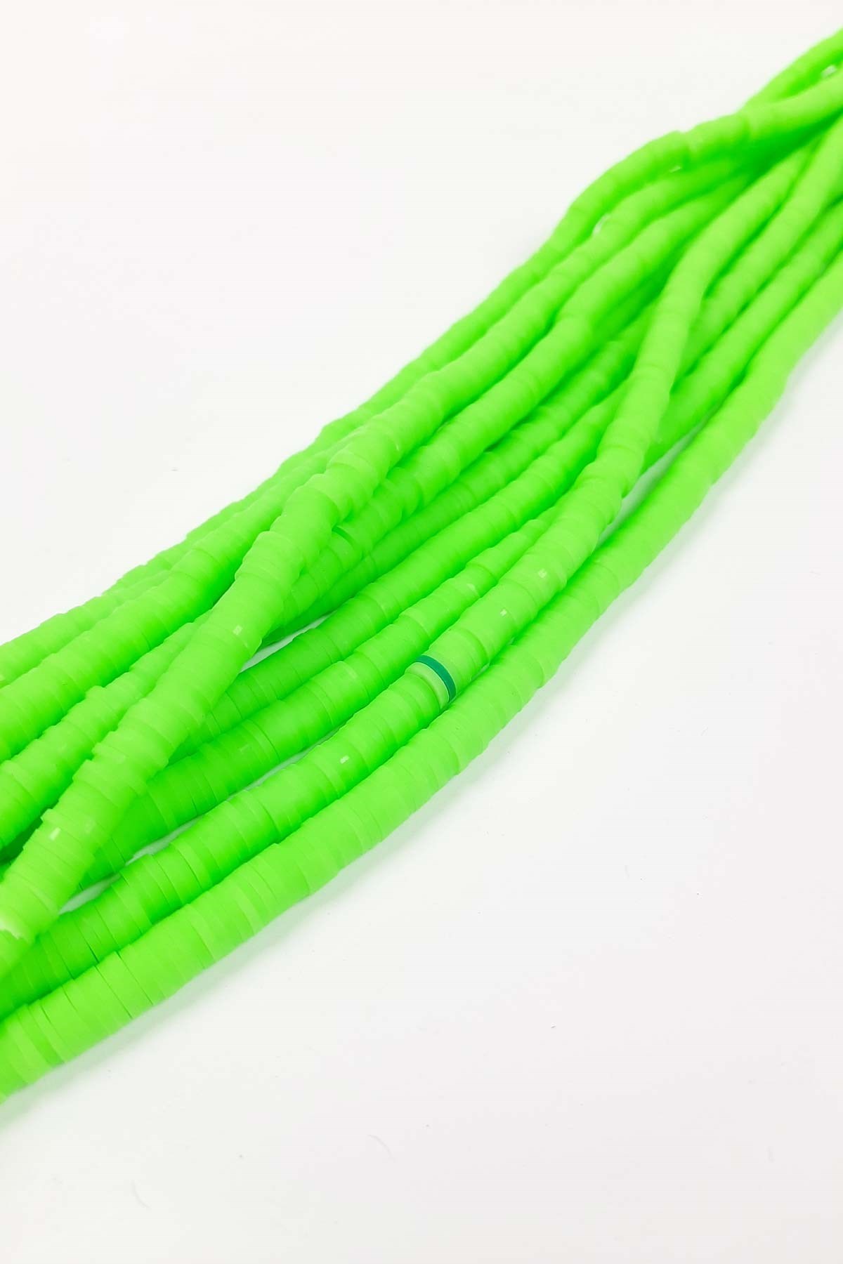 Neon Yeşil Hamur Boncuk Fimo