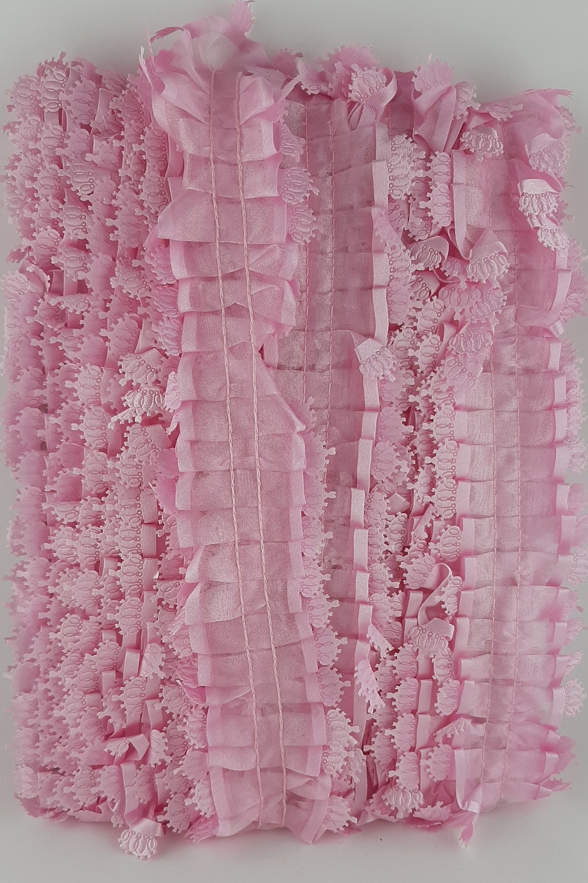 Pembe Fırfır Plise