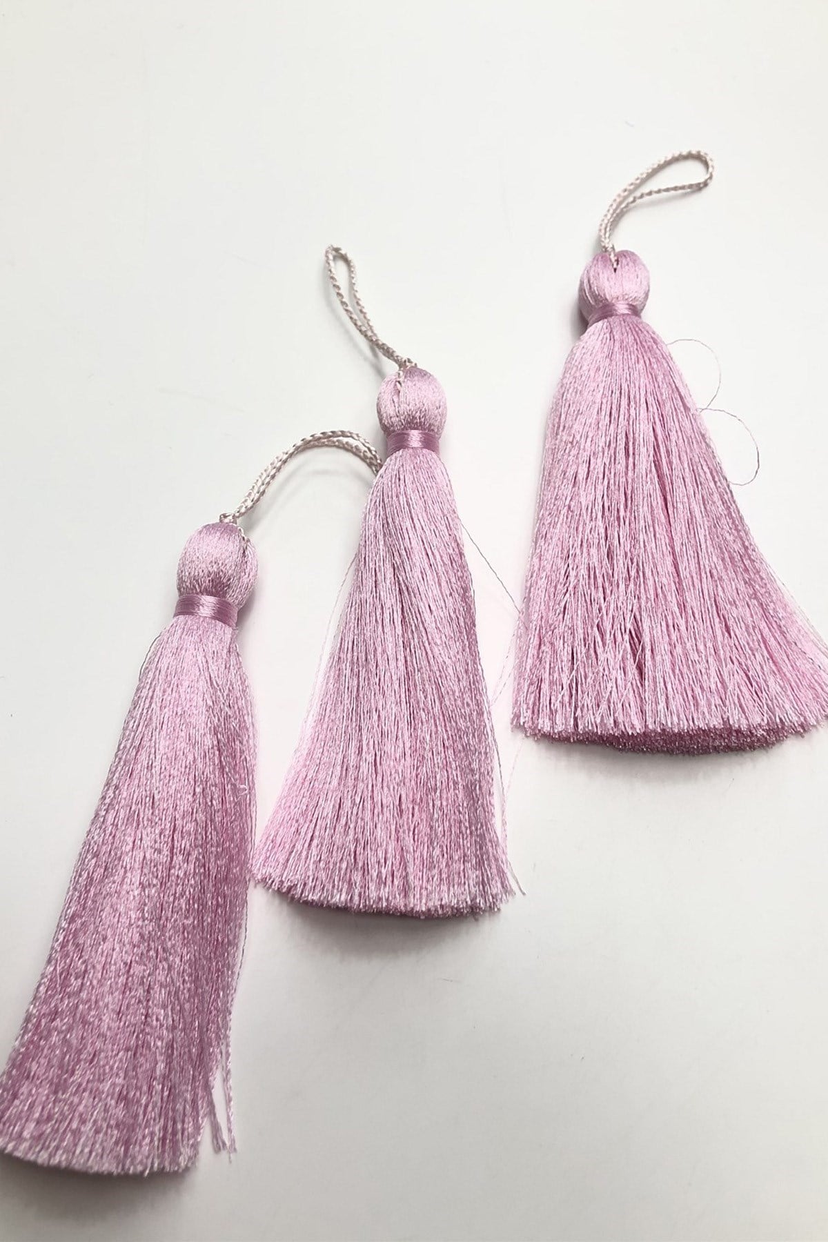 Pembe Tekli Püskül 10 cm 1 adet